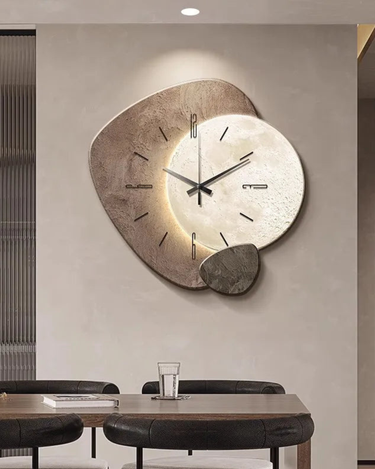 **Lune Aura Uhr – Zeitlose Eleganz mit Mondmotiv** 5