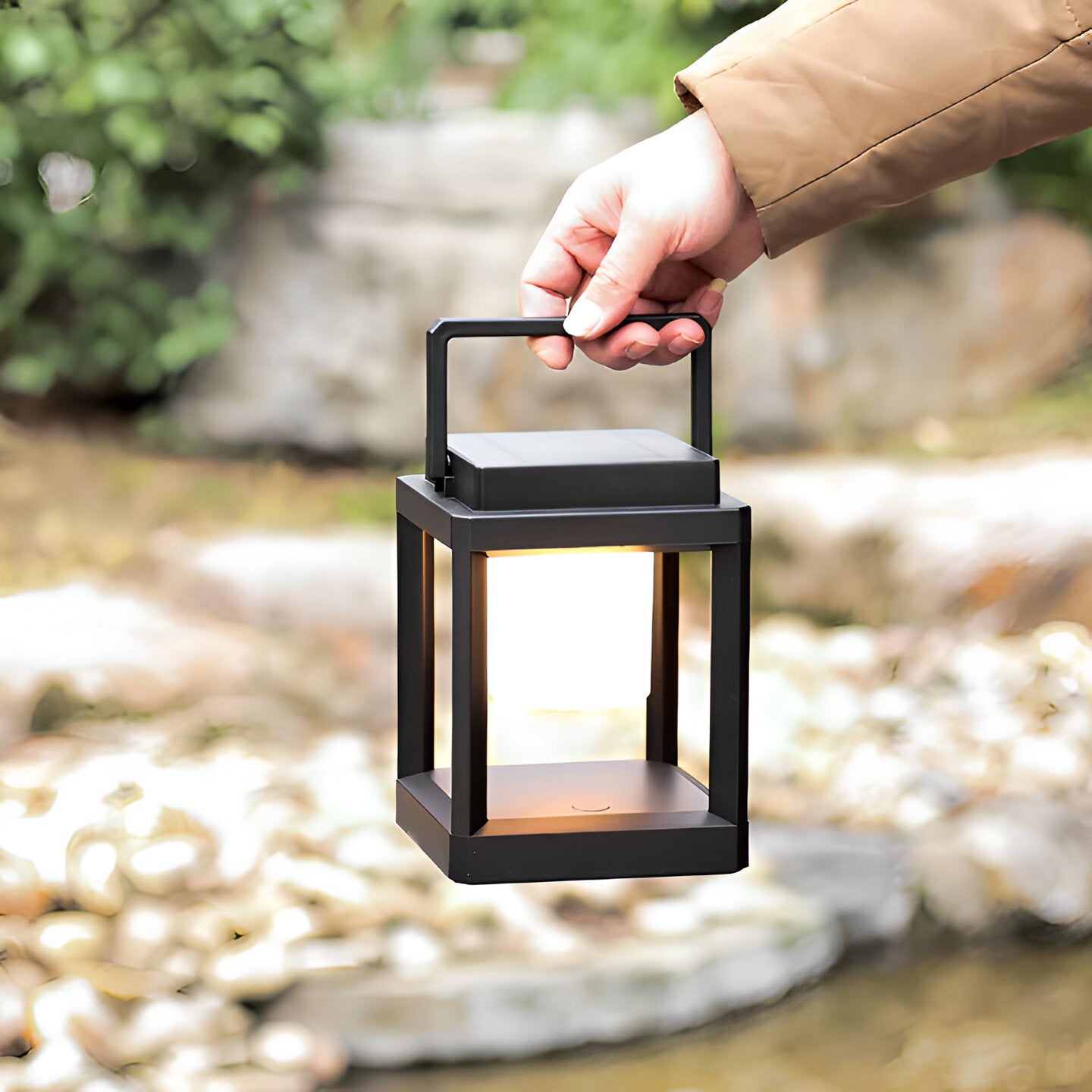 Lunistra Tragbare Solarlampe – Flexible Lichtquelle Für Garten Und Camping 6