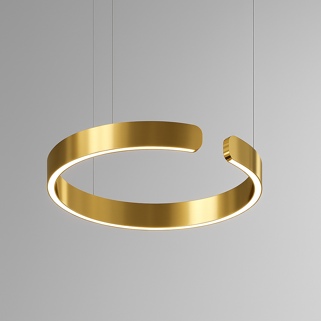 LuxeNova Pendelleuchte LED Rund – Stilvolle Hängelampe Für Jedes Ambiente 11