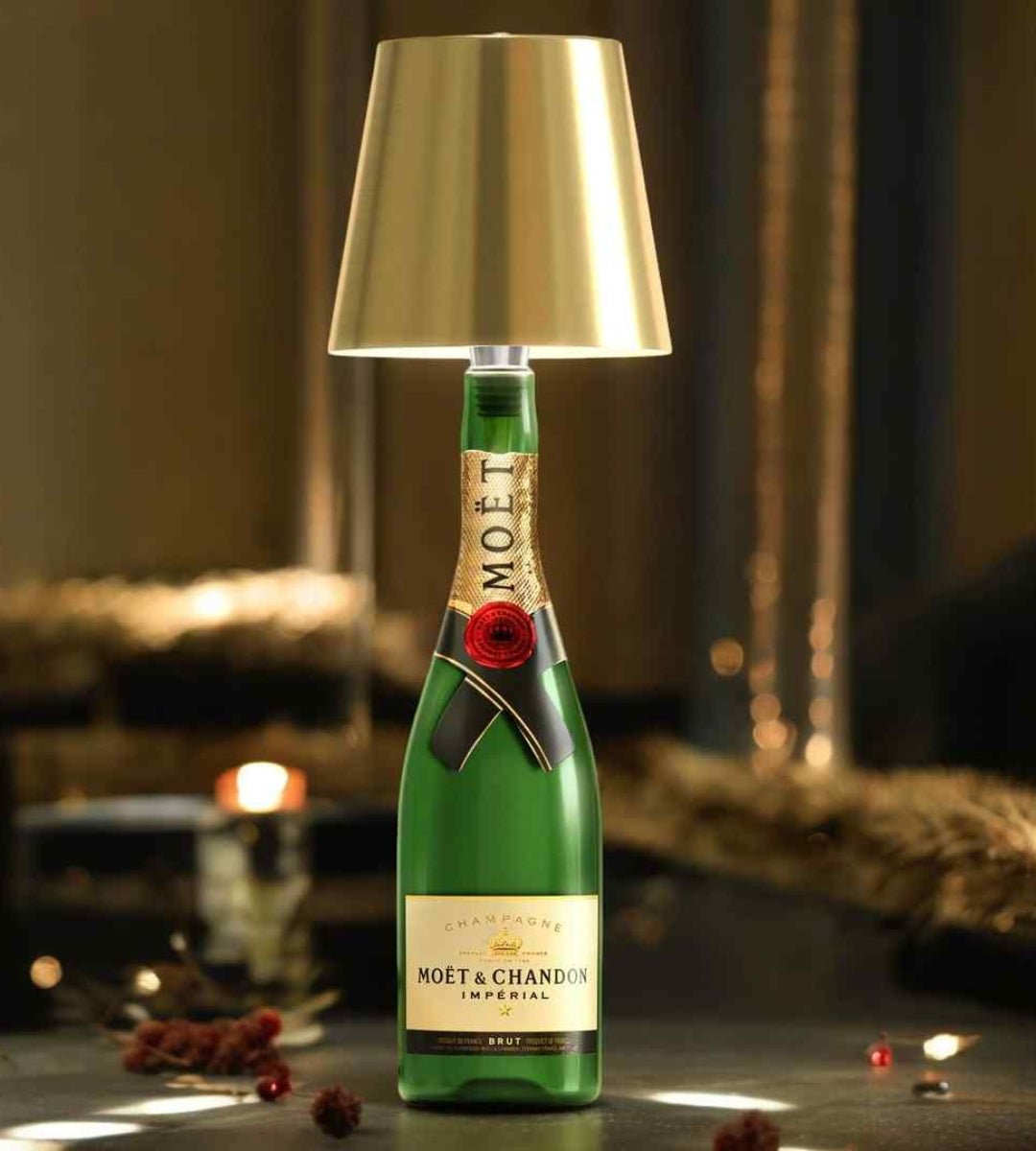 Luxe LED Flessenlampe – Stilvolles Lichtobjekt Für Einladende Atmosphäre 4