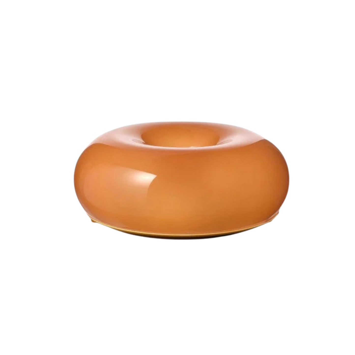 Runde Tischlampe Donutform – Sanfter Schein mit Modernem Design