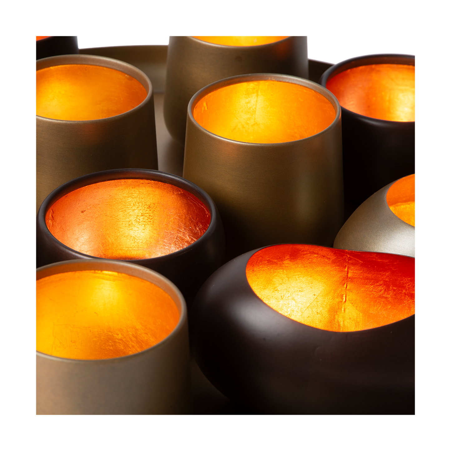 Marlot Metallschale Eleo – Stilvolle Teelichthalter Für Elegante Akzente 4