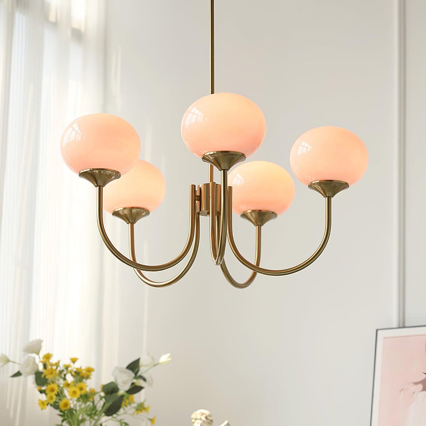 Marshmallow-Kronleuchter – Moderner Lichtakzent mit Glamour 2