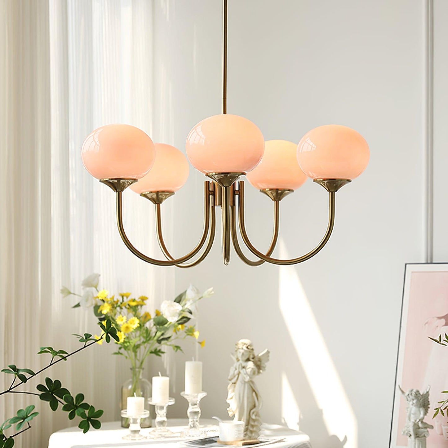 Marshmallow-Kronleuchter – Moderner Lichtakzent mit Glamour 6