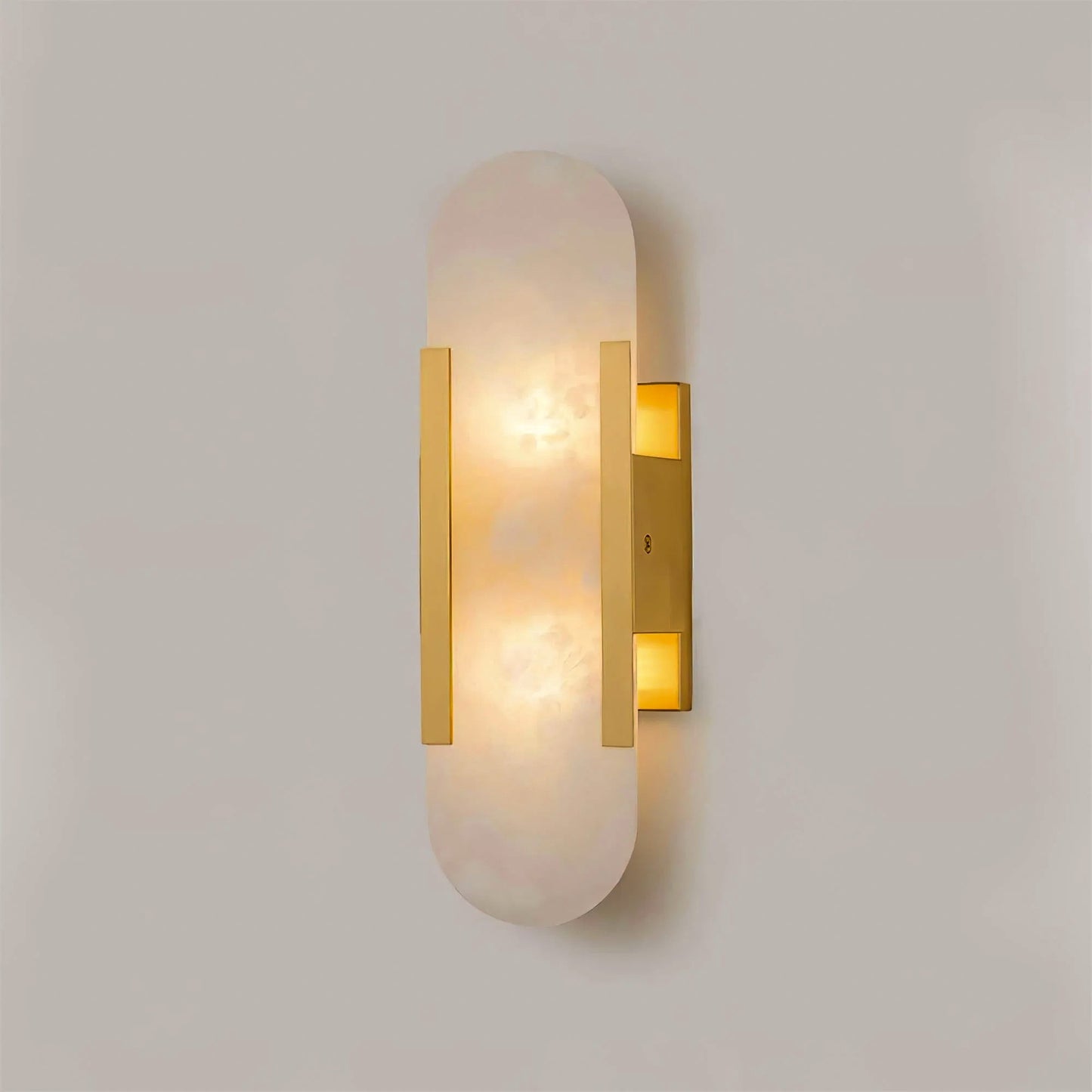 Melange Elongierte Alabaster Wandleuchte – Edle Lichtakzente Für Ihr Zuhause 11