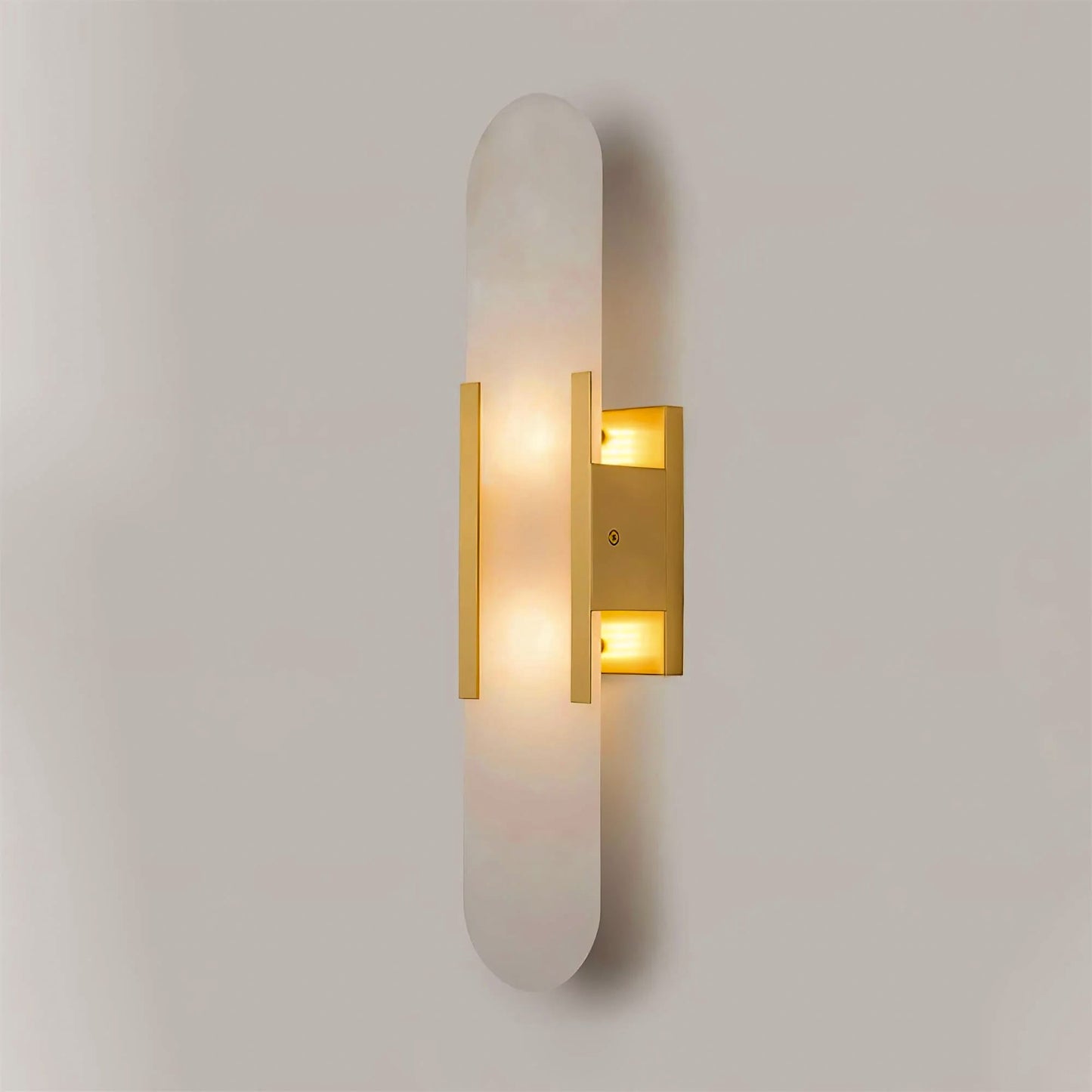 Melange Elongierte Alabaster Wandleuchte – Edle Lichtakzente Für Ihr Zuhause 9