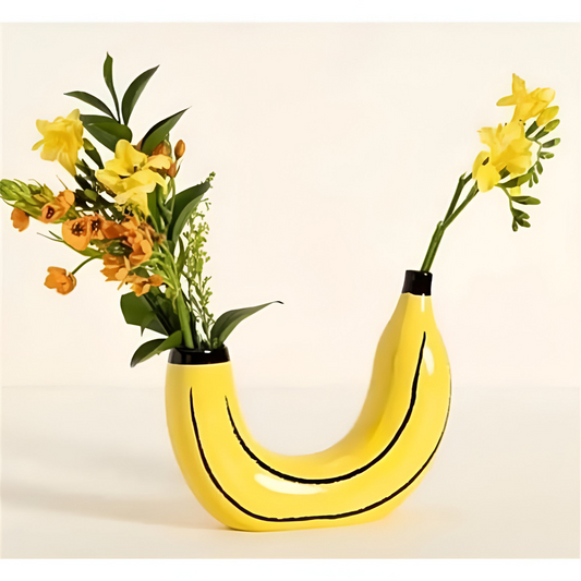 Moderne Bananenförmige Vase – Kreatives Design für Stilvolles Wohnen 1
