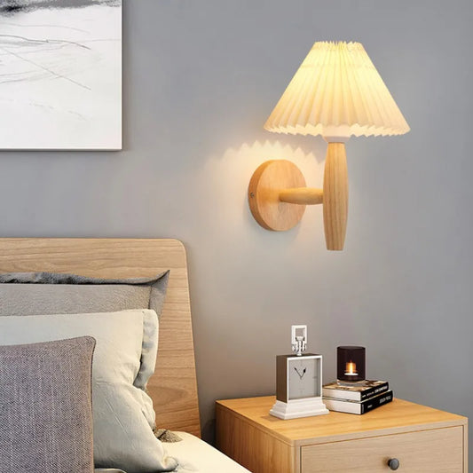 Moderne E27 Holz Wandlampe – Stilvolles Licht Für Angenehme Atmosphäre 2