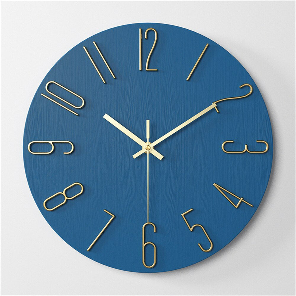 Moderne Plastikwanduhr 30 cm – Stilvolles Design für Jede Wand 0