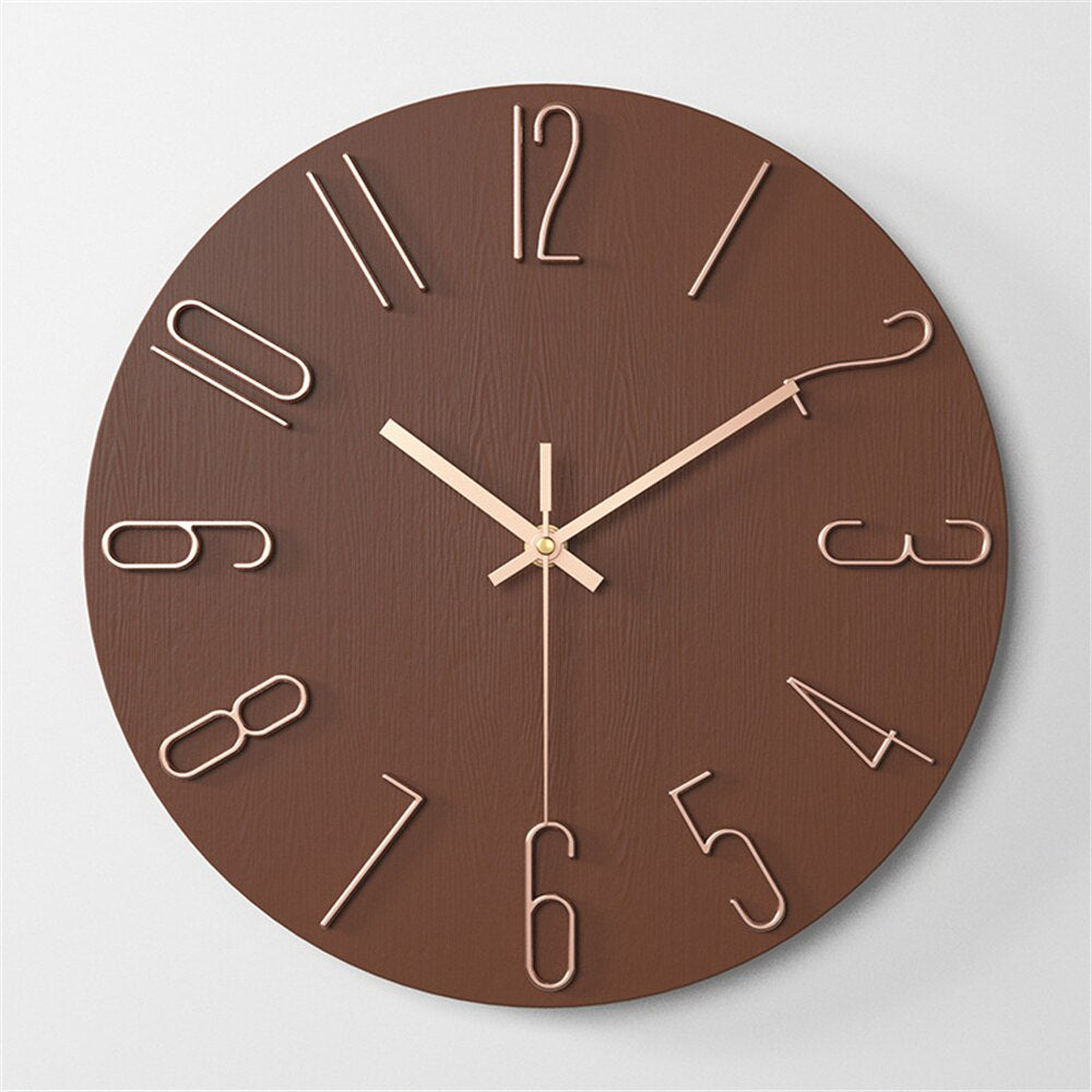 Moderne Plastikwanduhr 30 cm – Stilvolles Design für Jede Wand 10
