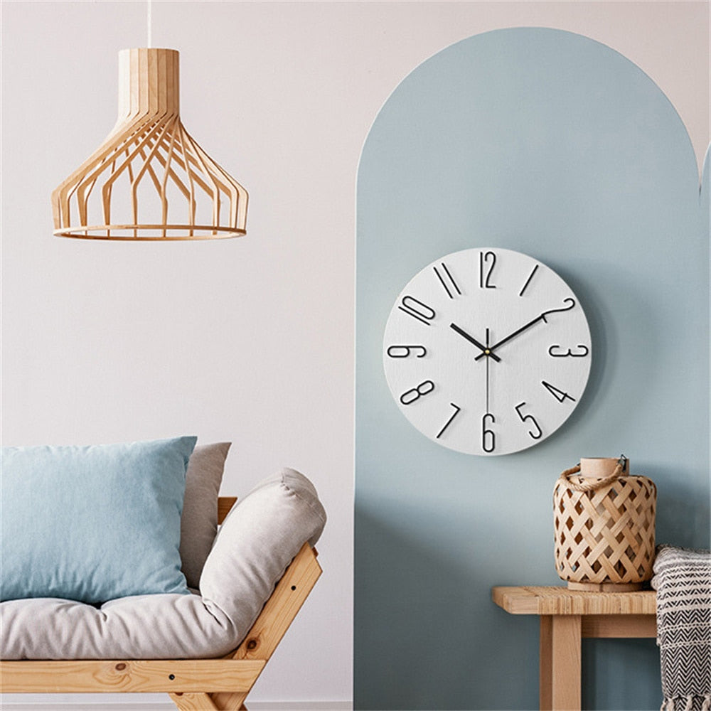 Moderne Plastikwanduhr 30 cm – Stilvolles Design für Jede Wand 3