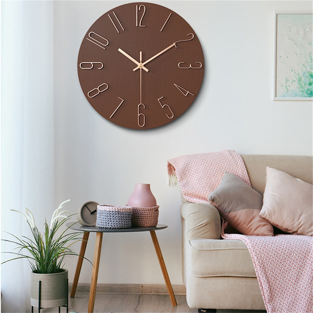 Moderne Plastikwanduhr 30 cm – Stilvolles Design für Jede Wand 4