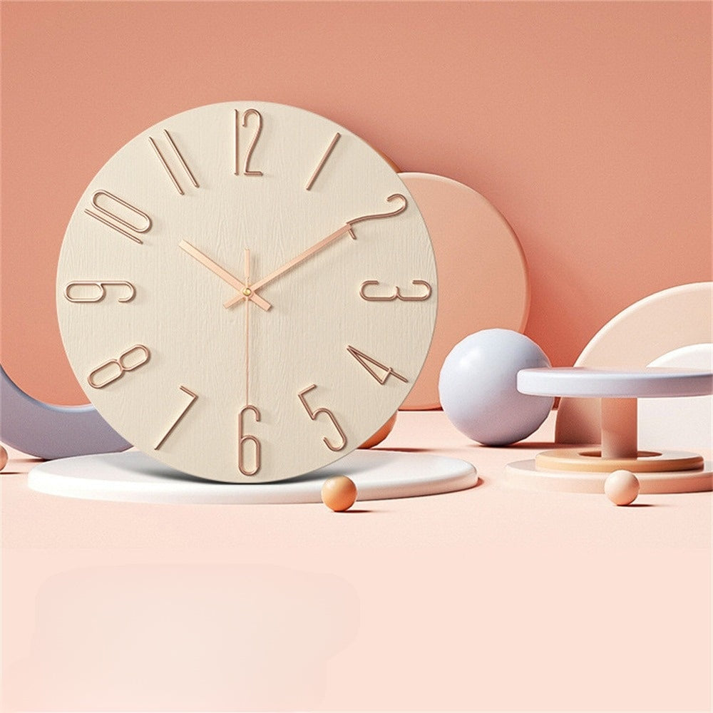 Moderne Plastikwanduhr 30 cm – Stilvolles Design für Jede Wand 5