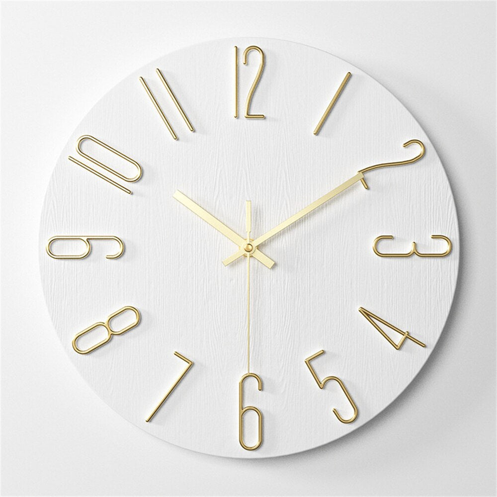 Moderne Plastikwanduhr 30 cm – Stilvolles Design für Jede Wand 7