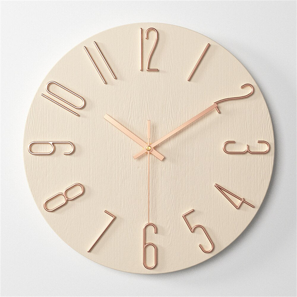 Moderne Plastikwanduhr 30 cm – Stilvolles Design für Jede Wand 9