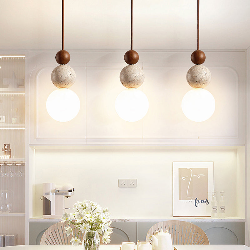 Moderne Travertin Pendelleuchte – Stilvolles Licht für Ihr Esszimmer 1