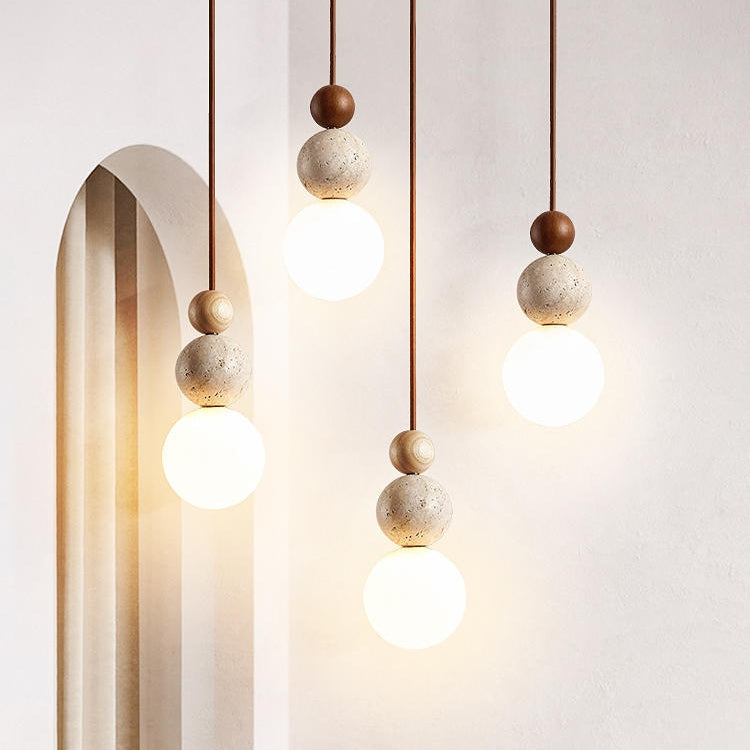 Moderne Travertin Pendelleuchte – Stilvolles Licht für Ihr Esszimmer 2