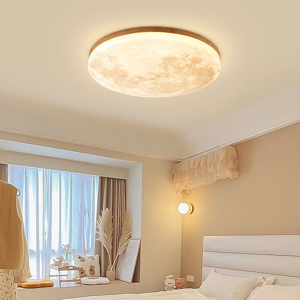 Moon Round Deckenlampe – Elegante Minimalistische LED-Beleuchtung für Ihr Zuhause 0