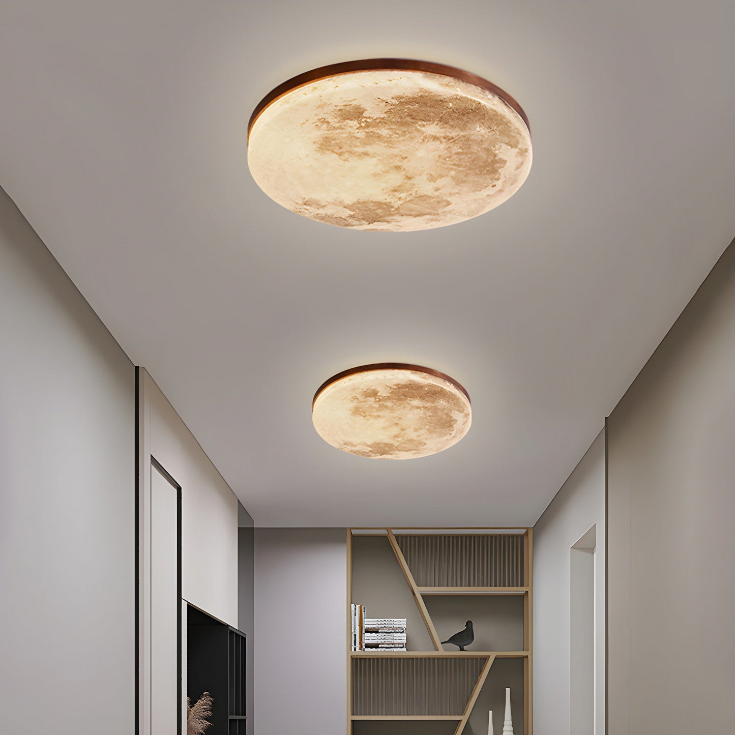 Moon Round Deckenlampe – Elegante Minimalistische LED-Beleuchtung für Ihr Zuhause 5