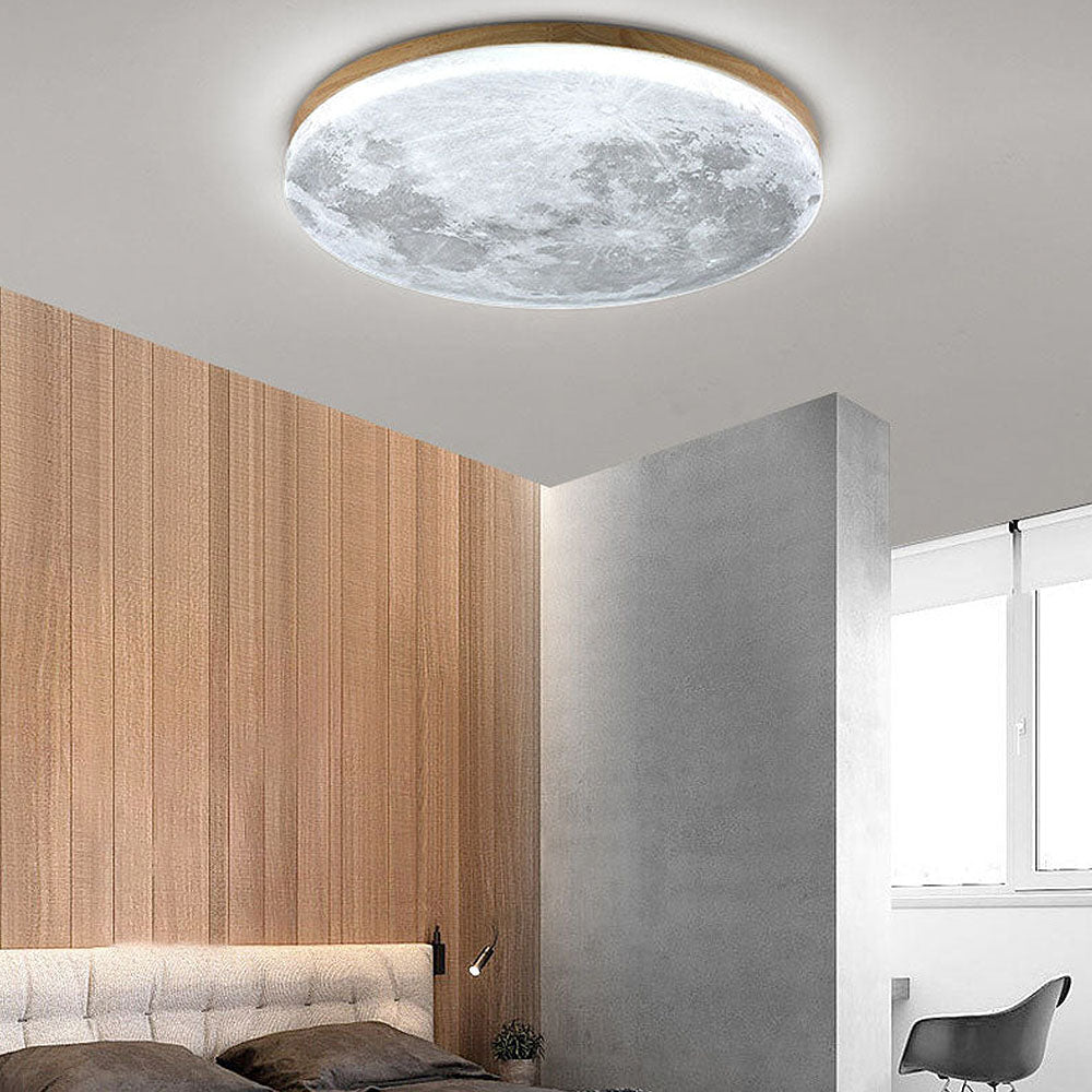 Moon Round Deckenlampe – Elegante Minimalistische LED-Beleuchtung für Ihr Zuhause 6
