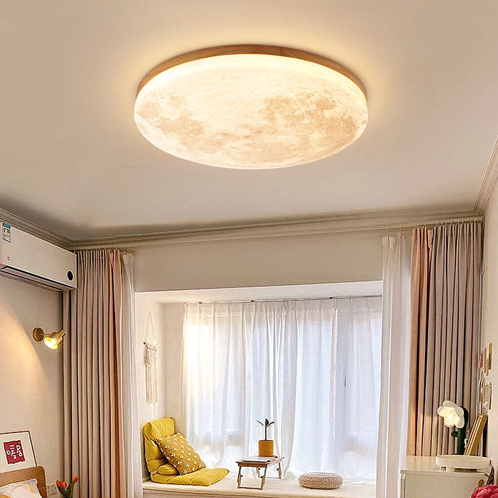 Moon Round Deckenlampe – Elegante Minimalistische LED-Beleuchtung für Ihr Zuhause 7