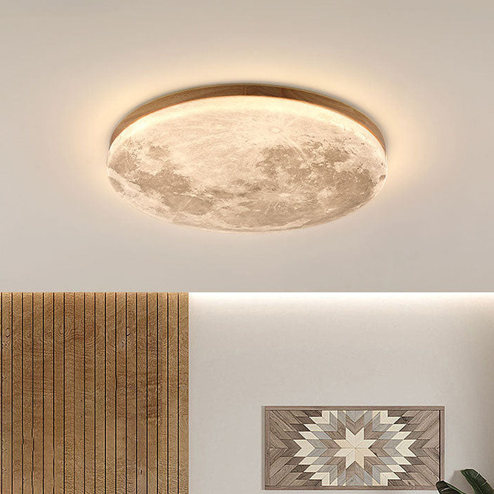 Moon Round Deckenlampe – Elegante Minimalistische LED-Beleuchtung für Ihr Zuhause 8