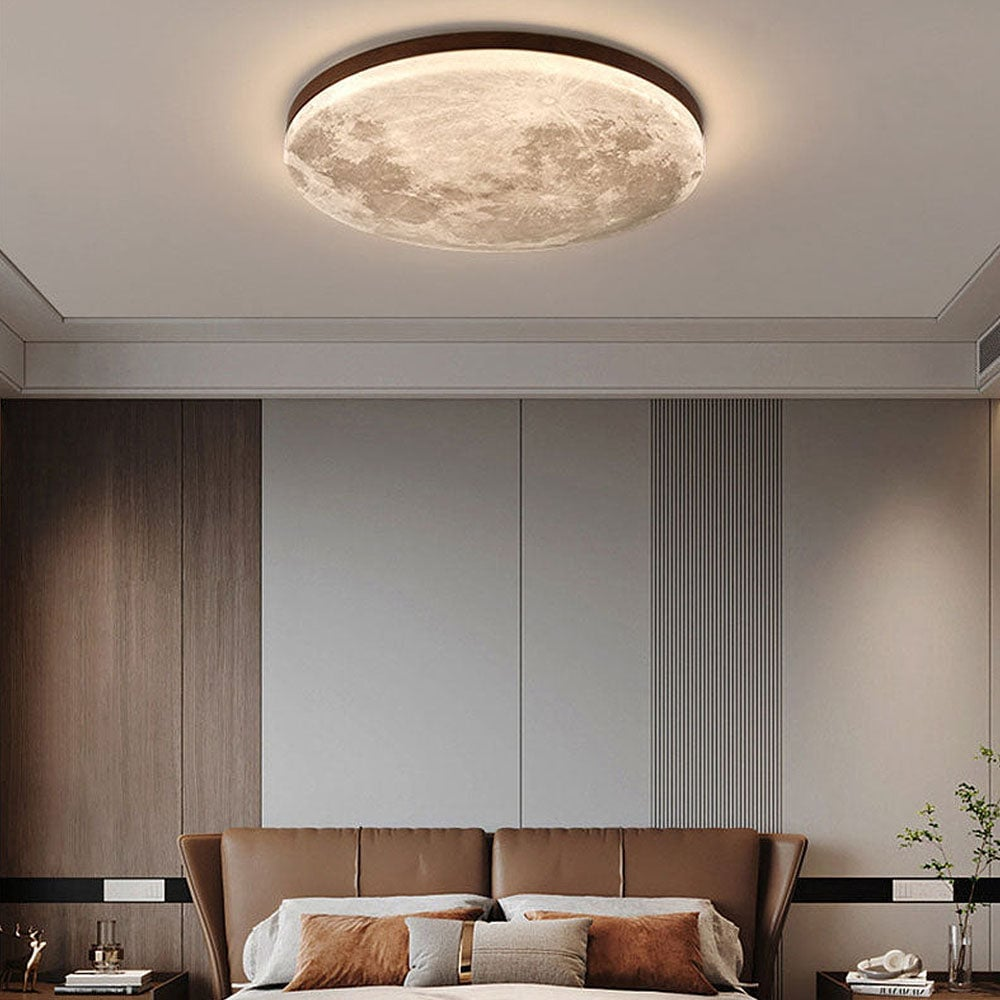 Moon Round Deckenlampe – Elegante Minimalistische LED-Beleuchtung für Ihr Zuhause 9