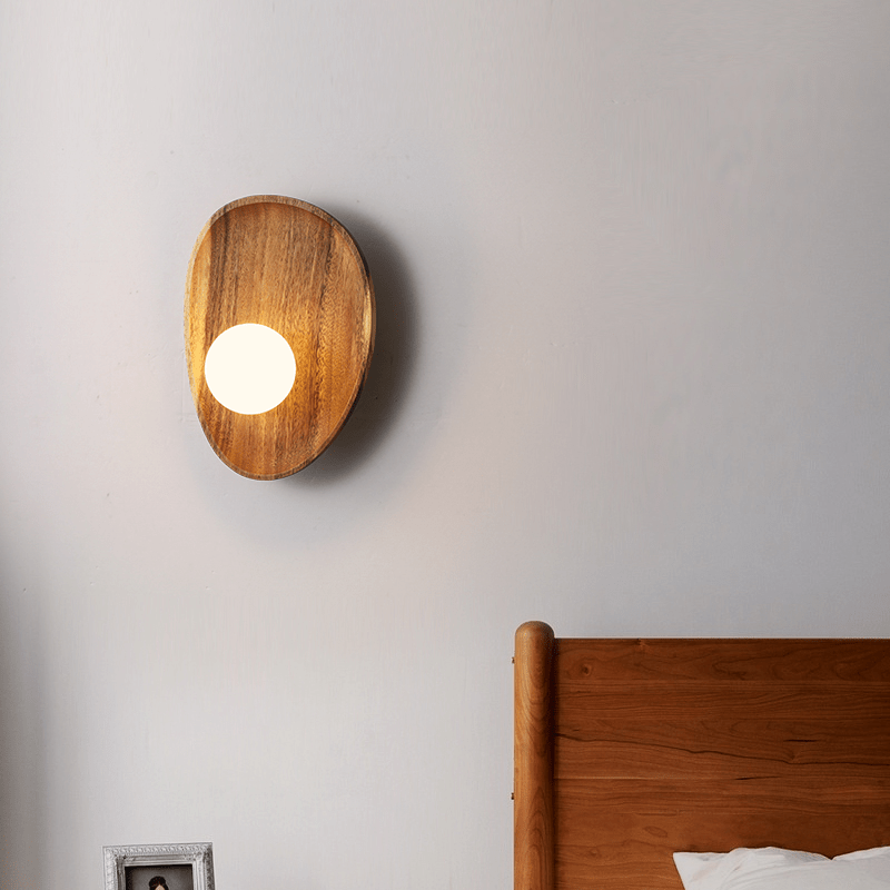 Natürliche Holzwandlampe – Gemütliche Beleuchtung Für Ihr Zuhause 3