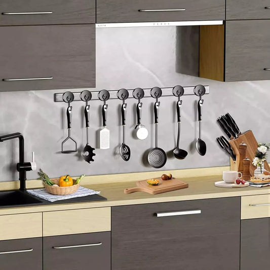 Neodym Küchenhaken Schwarz – Praktische Küchenorganisation Mit Starker Haltekraft 6