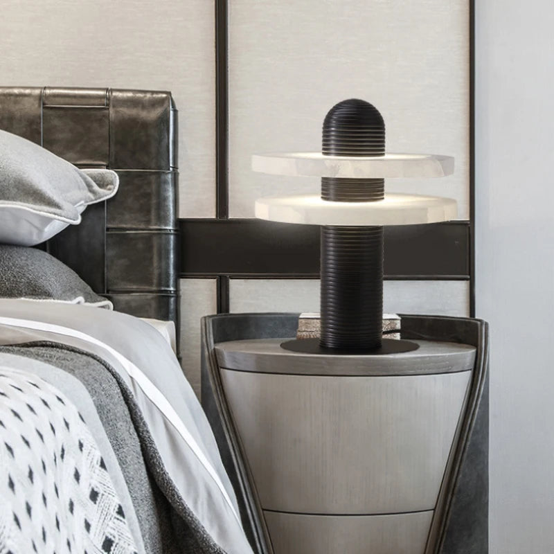 **Nordic Designer Marmor Tischlampe** – Elegante Beleuchtung für Ihr Zuhause 2