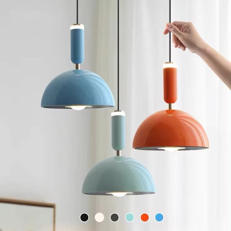 Nordic Macaron LED-Pendelleuchte – Moderne Hängelampe für Stilvolles Ambiente 2