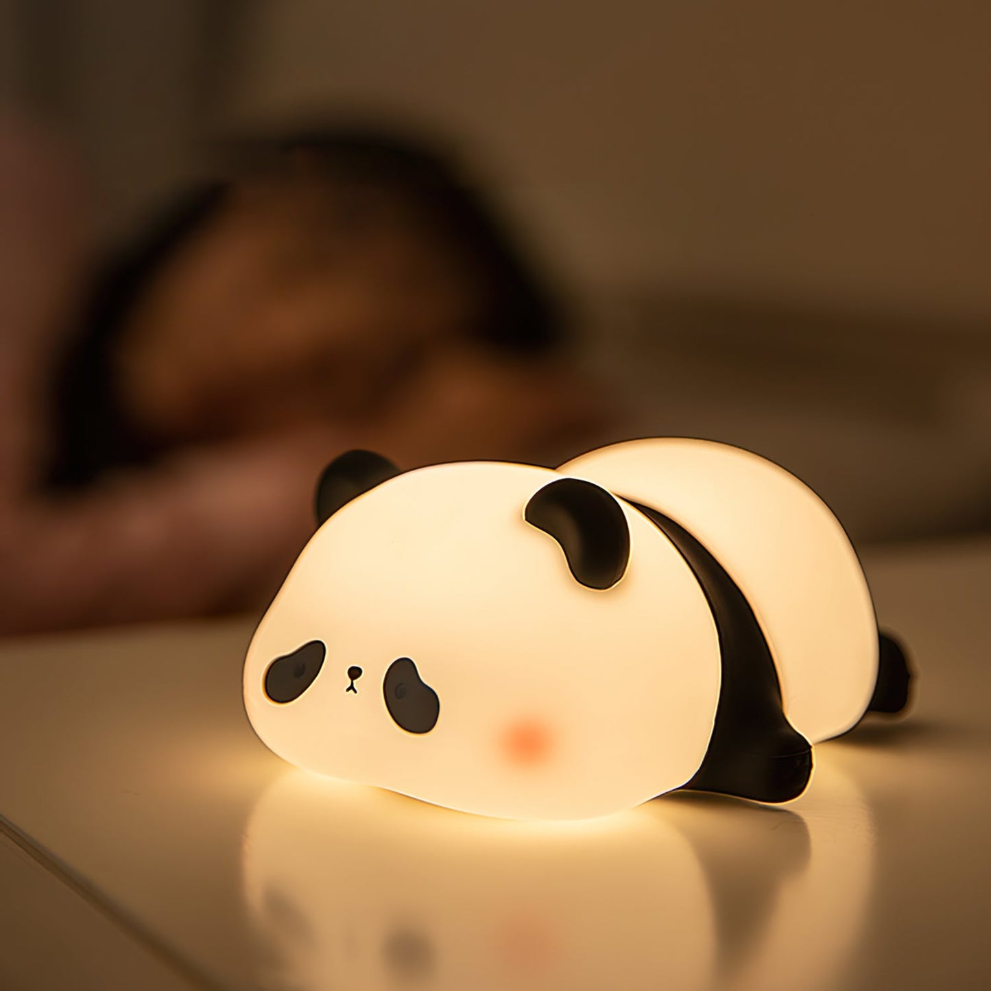 Panda-Tischlampe – Sanftes Licht für Elegante Atmosphäre 8