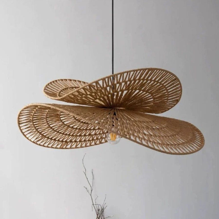 Pendelleuchte Sanur Doppelschicht Rattan – Stilvolles Lichtdesign für Gemütlichkeit 2