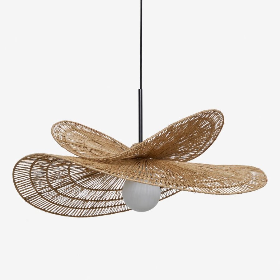 Pendelleuchte Sanur Doppelschicht Rattan – Stilvolles Lichtdesign für Gemütlichkeit 9