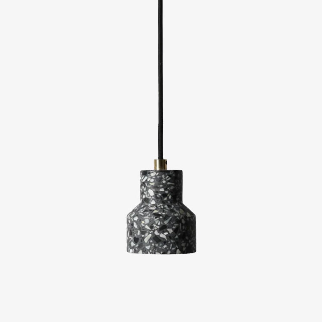 Pendelleuchte Zement Terrazzo – Stilvolle Hängelampe Mit Vintage-Charme 0