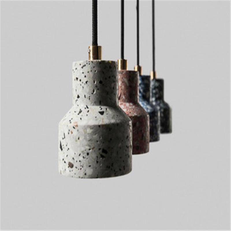 Pendelleuchte Zement Terrazzo – Stilvolle Hängelampe Mit Vintage-Charme 3