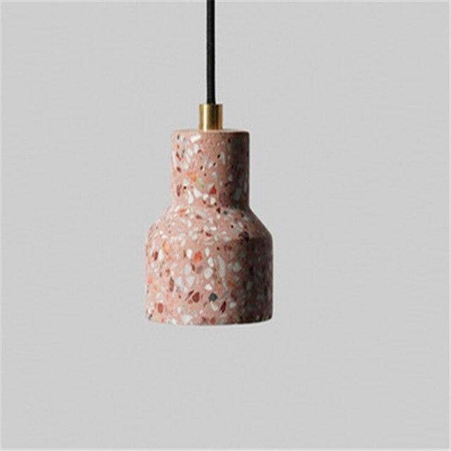 Pendelleuchte Zement Terrazzo – Stilvolle Hängelampe Mit Vintage-Charme 6