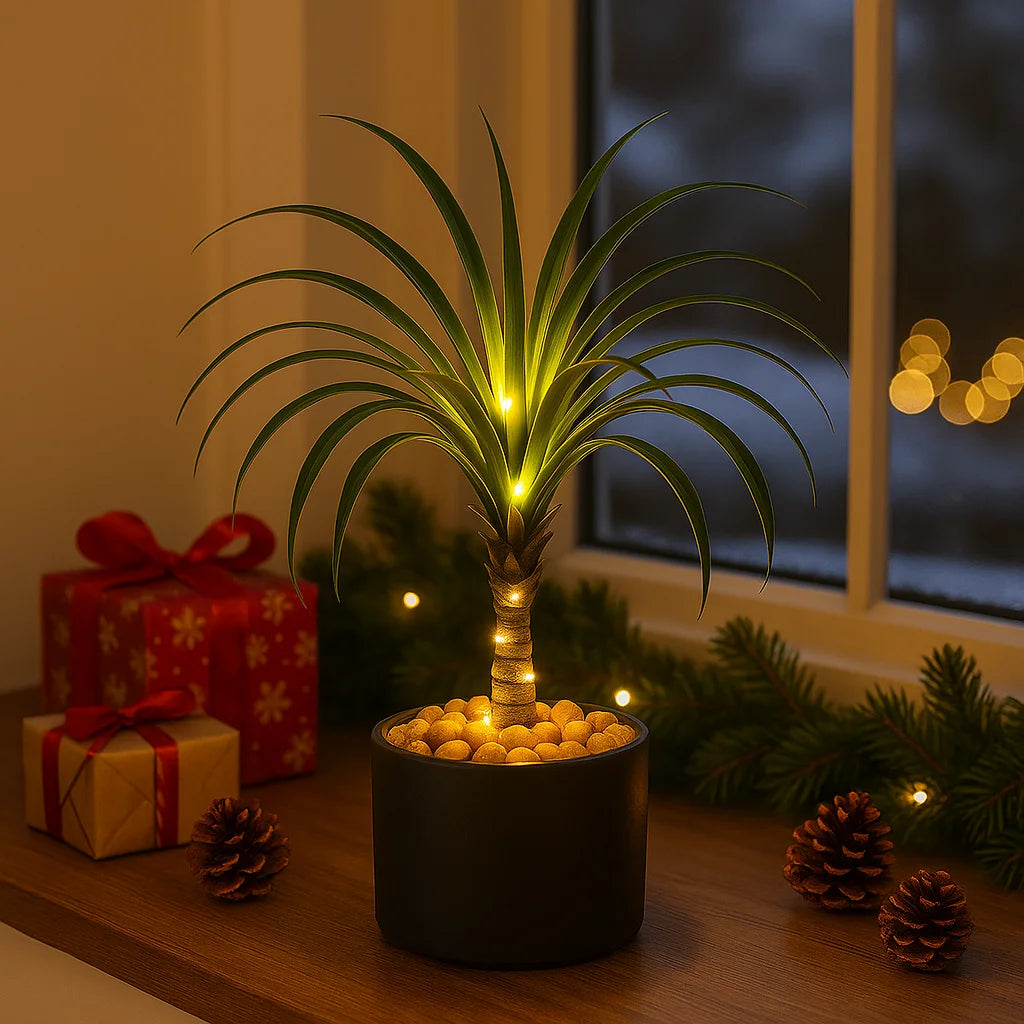 Pferdeschwanz-Tischlampe – Verspielt Mit Sanfter LED-Beleuchtung 3