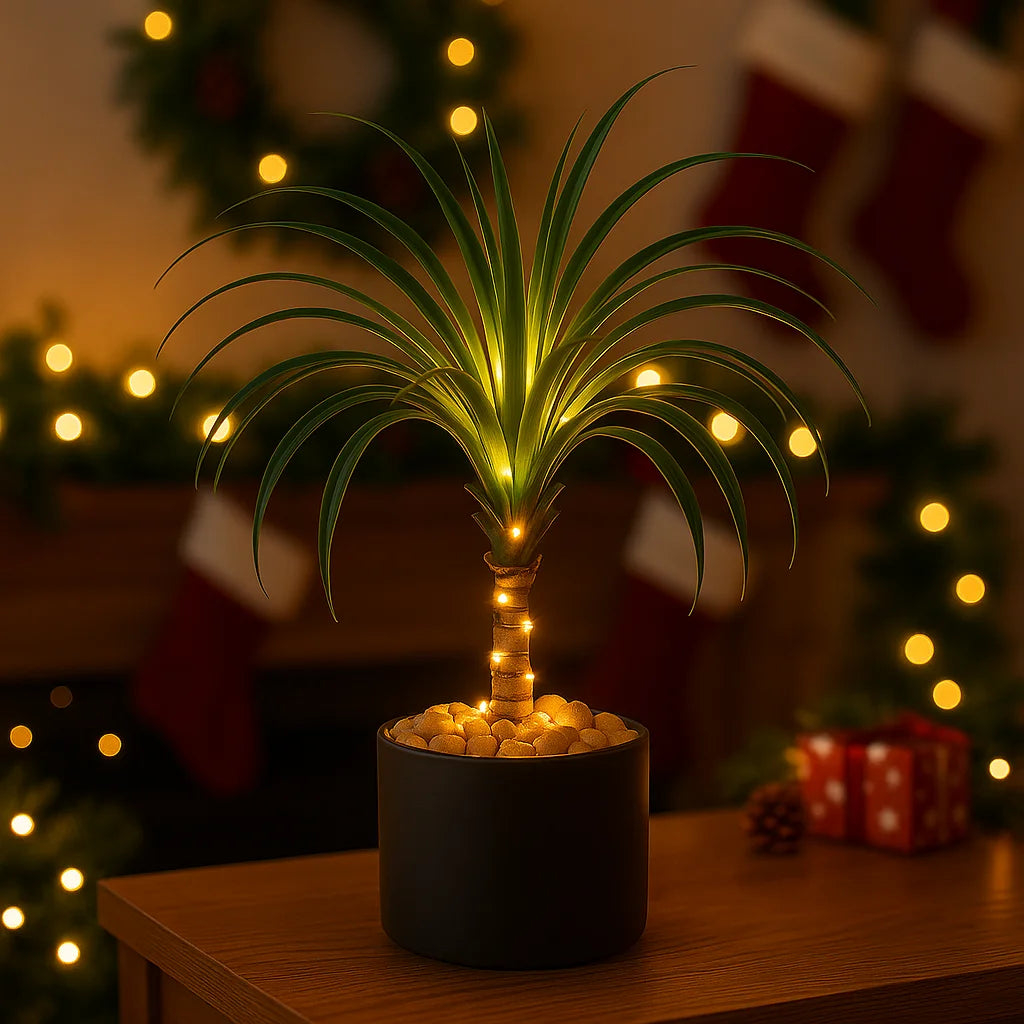 Pferdeschwanz-Tischlampe – Verspielt Mit Sanfter LED-Beleuchtung 4