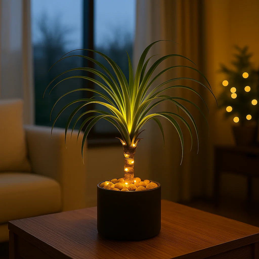Pferdeschwanz-Tischlampe – Verspielt Mit Sanfter LED-Beleuchtung 5