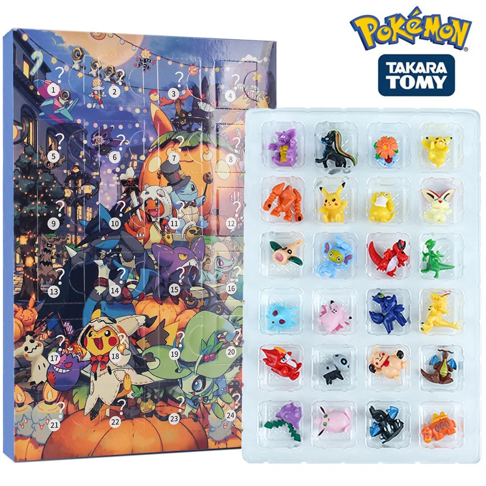 Pokemon Figuren Set 24 Stücke – Kawaii Überraschungen für Adventsfreude 3