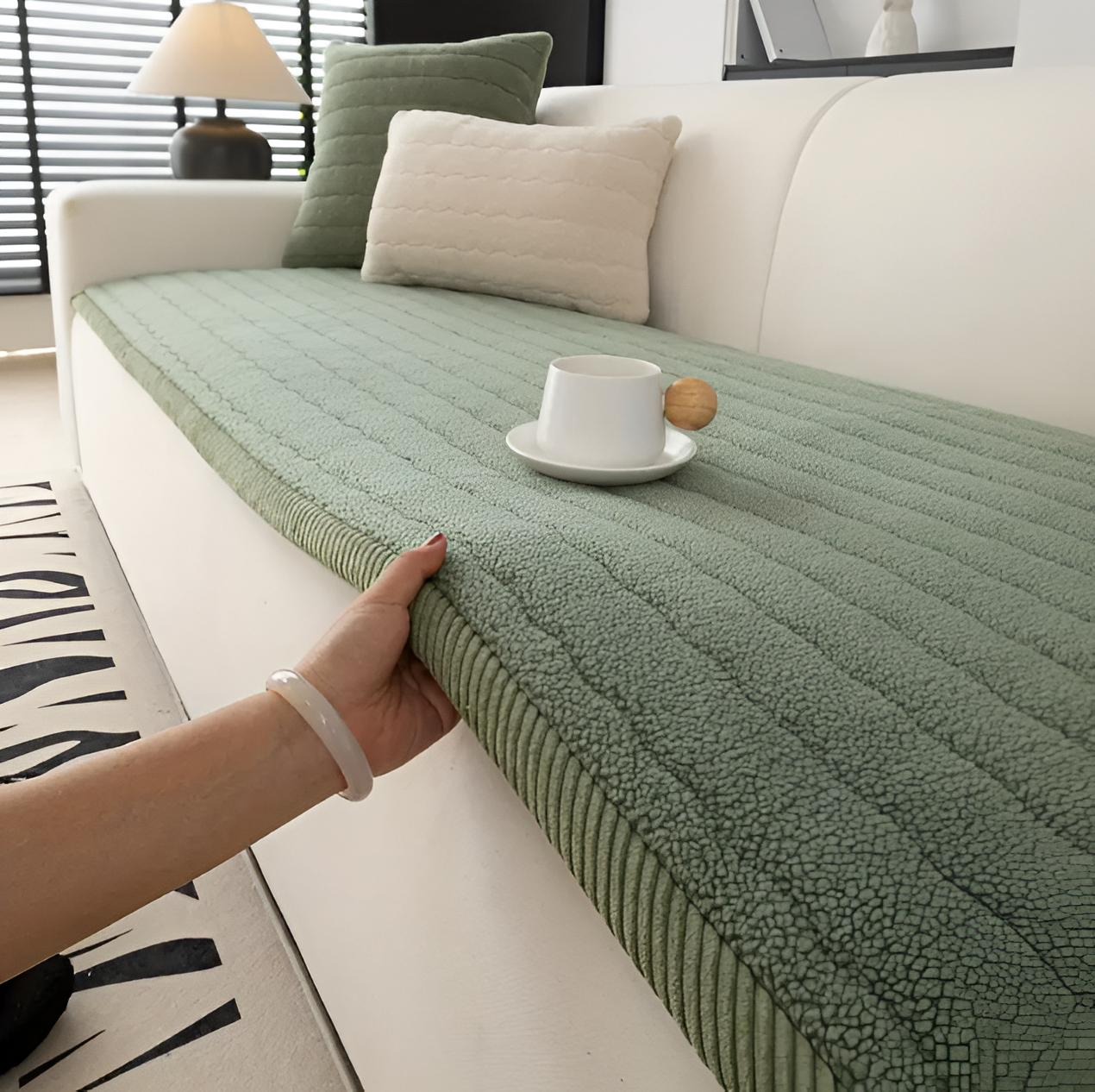 PolyesPlush Sofabezug – Stilvoller Schutz Für Ihr Sofa 1