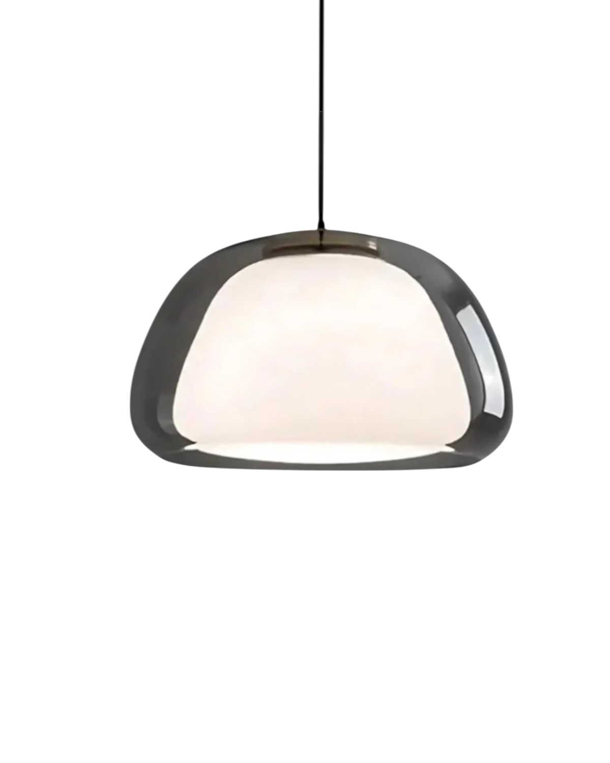 Hängeleuchte Glas-Kugel Duo – Sanfte Lichtverteilung