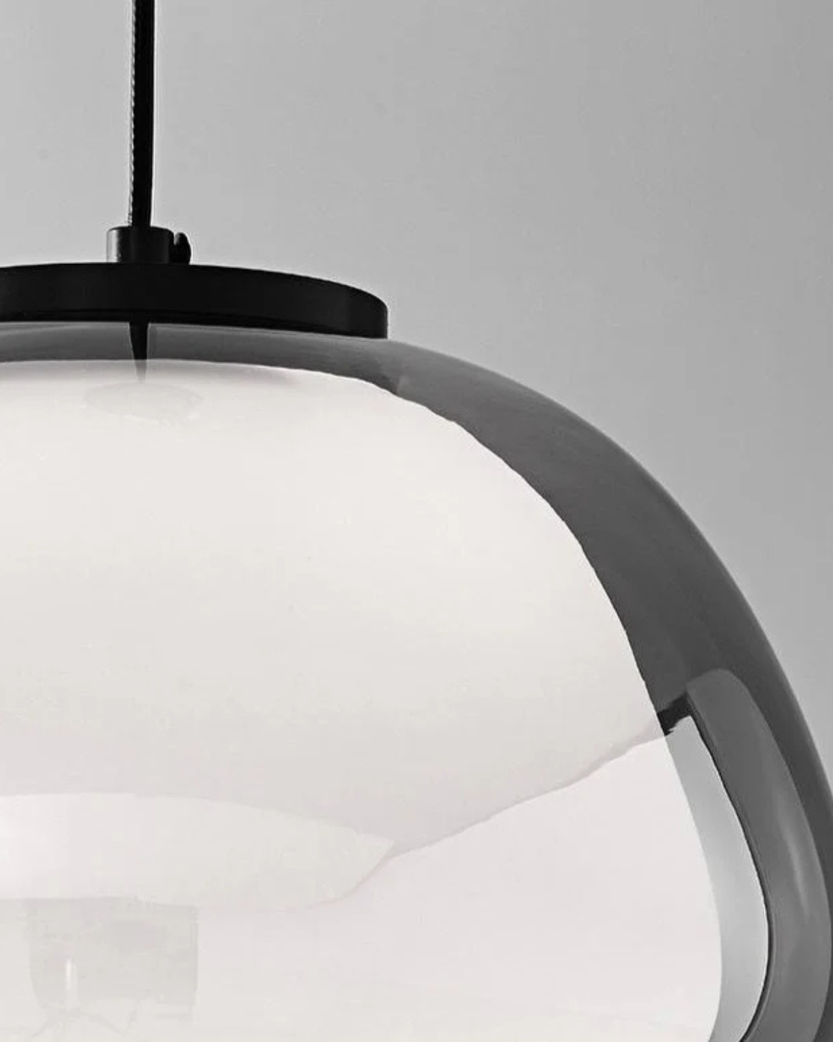 Hängeleuchte Glas-Kugel Duo – Sanfte Lichtverteilung