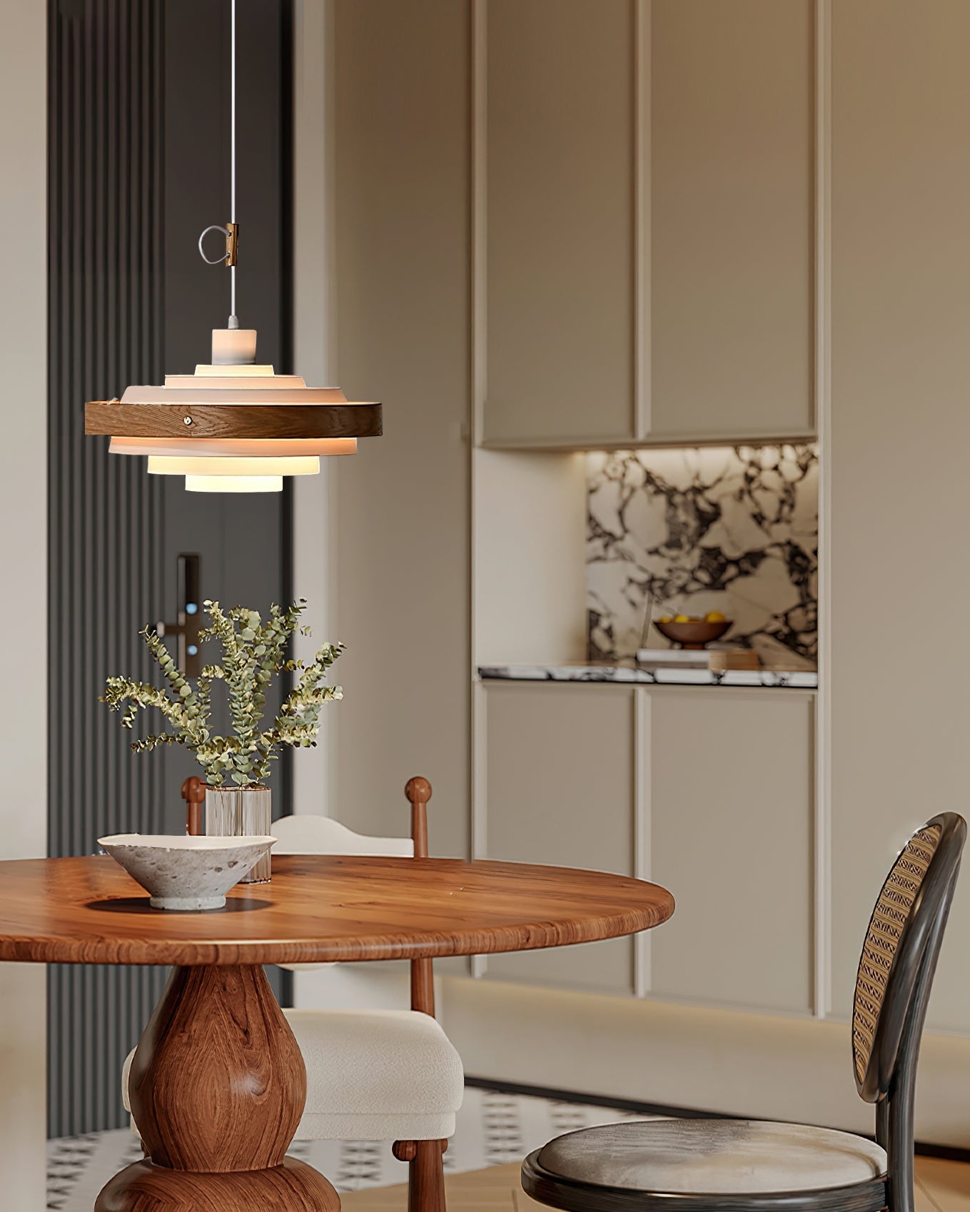 Rancho Swing Arm Pendelleuchte – Flexibles Licht Für Gemütliche Essbereiche 8