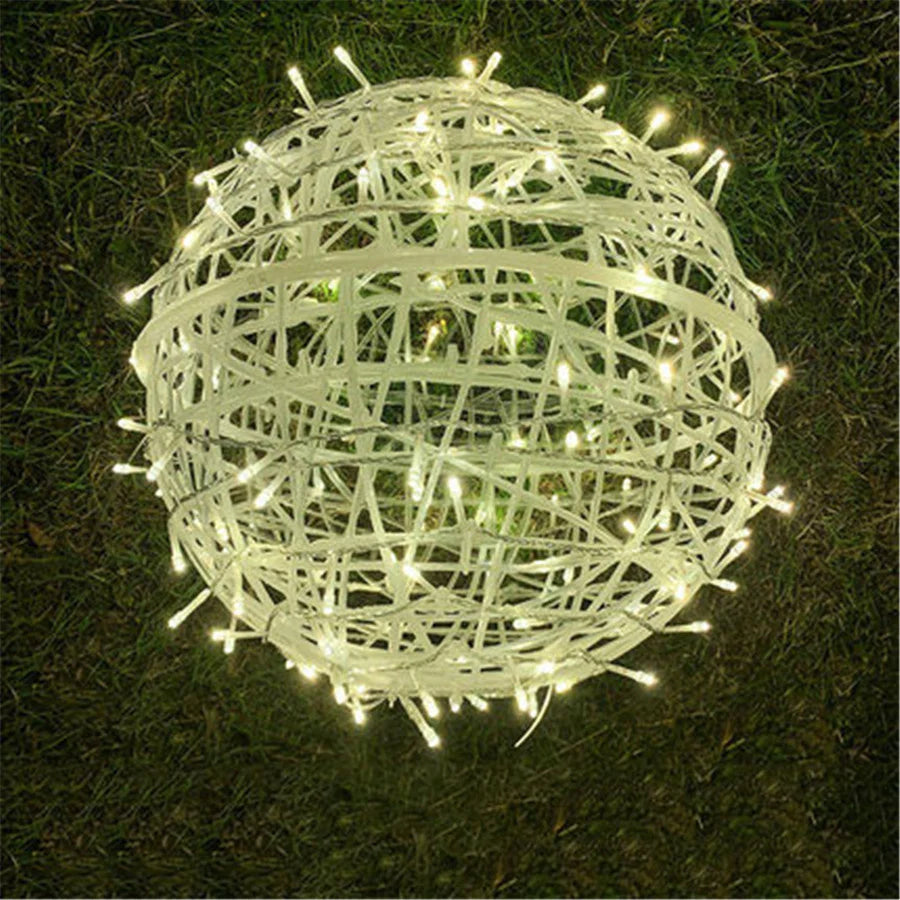 Rattanball Lichterkette Outdoor – Charmante Beleuchtung Für Festliche Anlässe 11