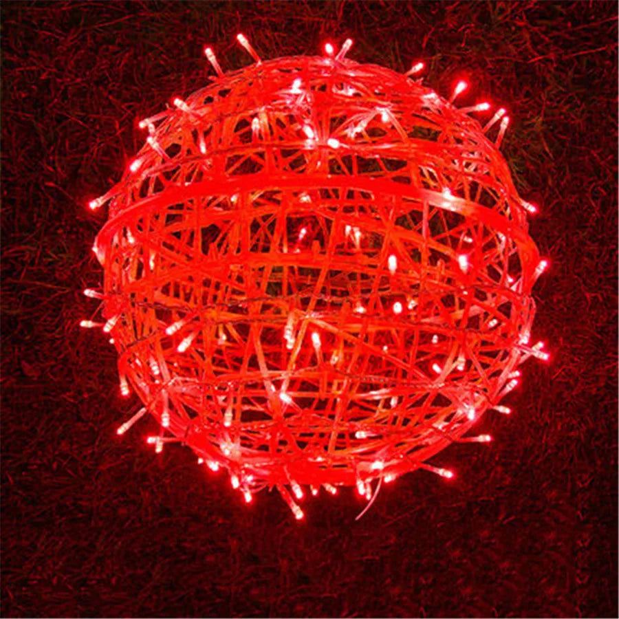 Rattanball Lichterkette Outdoor – Charmante Beleuchtung Für Festliche Anlässe 13