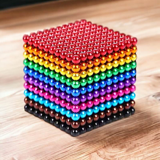 Regenbogen Magnetkugeln Set – Fördern Sie Kreativität Und Entspannung 1