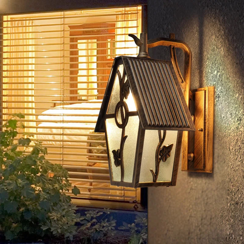 Retro-Wandleuchte Für Außenbereiche – Stilvolle Lichtakzente Mit Vintage-Charme 3