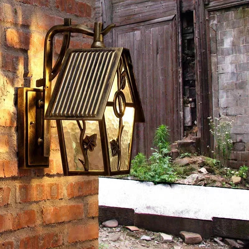 Retro-Wandleuchte Für Außenbereiche – Stilvolle Lichtakzente Mit Vintage-Charme 5